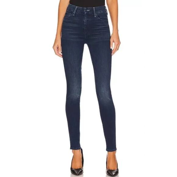 MOTHER The Looker Skinny Jeans in Dreamy Dark Wash Sz 26 - Picture 1 of 8